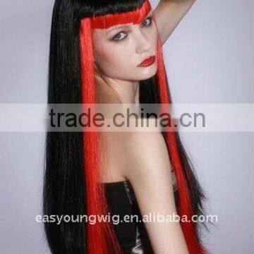 high quality synthetic carnival witch wig, Anime cosplay wig Cheap