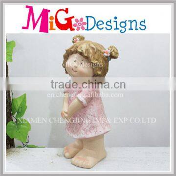 Girl Figurine Garden Ornament Custom Lovely