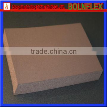 Building Material Rubber Foam Sheet / Thermal Insulation Board