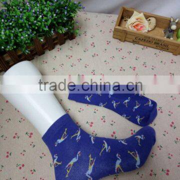 Factory Hot Sale Unisex Summer Socks, Goose Ankle Blue Socks photo-3