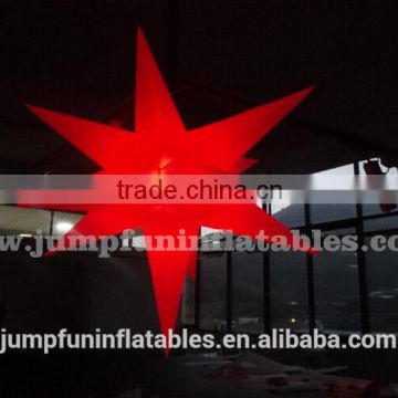 hot sale Inflatable LED star for night decoration parties