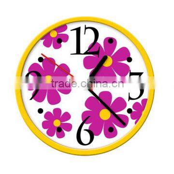 Electric digital wall clock for home decor