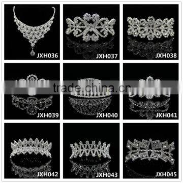Fancy Mini Tiara Comb Headband,crystal Hair Jewelry photo-4