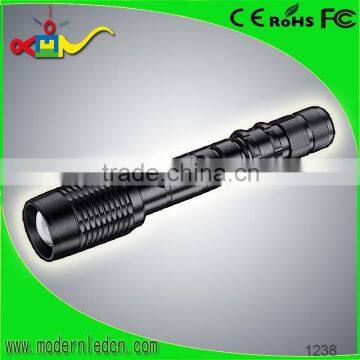 waterproof alluminum alloy edison led torch light 2000lm