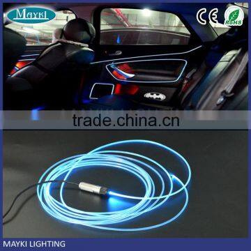 Mini diameter 1.5mm Side Emitting Fiber Optics for indoor decoration