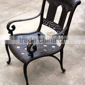 2016 Hot Selling Cast Aluminum Outdoor Patio Set 7-Piece Powder Coated With Rectangle Table photo-2