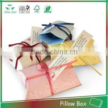 PMS color printing pillow packaging for sweet