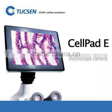 TUCSEN New Design! 8" digital microscope with lcd screen