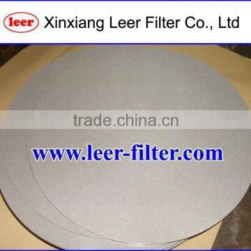 Sintered Porous Titanium Disc Filter