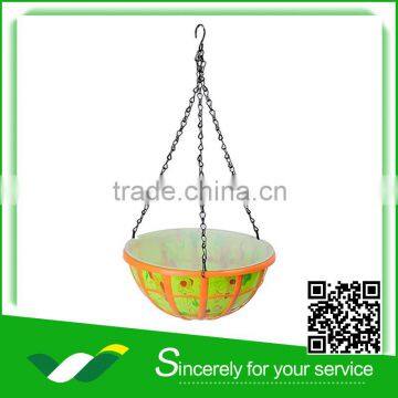 Plastic hanging garden flower pot LJ-9302