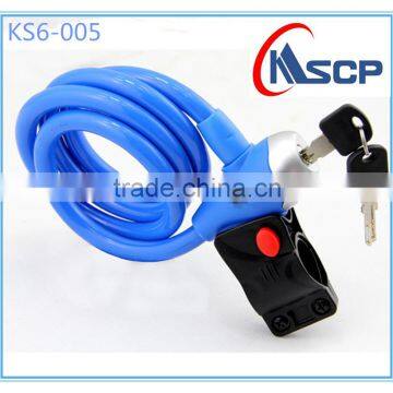 new bike accessory bicycle lock for mountain bike road bike cable lock