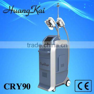 American companies looking body slimming vacuum cryotherapy with 3 handles for different parts