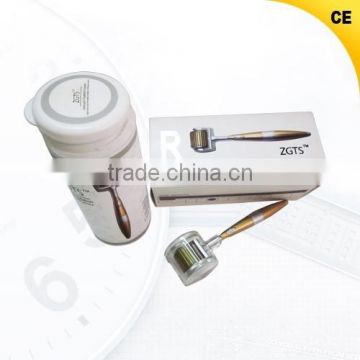 2015 Popular Factory Wholesale 192 needles ZGTS Titanium micro needle derma skin roller system - L006