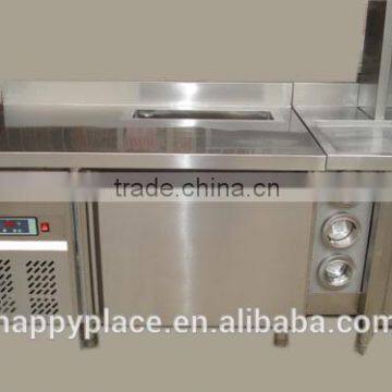 stainless steel bubble tea counter design, bubble tea shop design