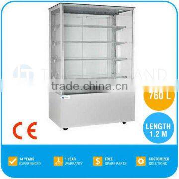 2017 Best Selling Bakery Refrigerated Cake Display Cases, 2-8 'C, 760 L, 5 Shelf, TT-MD123B