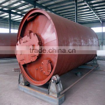 Waste tyre plastics recycling pyrolysis machine