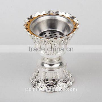 2016 New Hot Sell i Beautiful and Luxury Metal Pot Lotus Incense Burner With Accurate Made