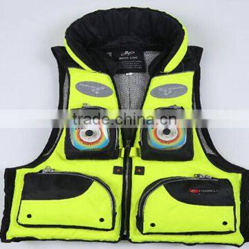 Adult Buoyancy Aid Fishing Sailing Kayak Canoeing Life Jacket Vest Mutil-Pockets photo-2