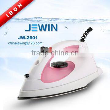 Types of electric steam iron stainless steel/teflon soleplate