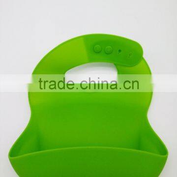 New arrival high quality silicone bib, silicone pinny, baby bib