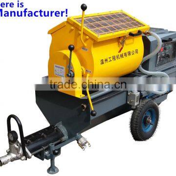 Cement Mortar Mixing Pumping Screeding Grouting Spraying Wall Plastering Rendering Machine