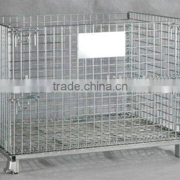 storage wire container/wire cage/pallet cage