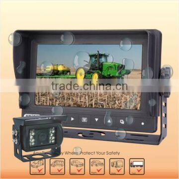 7 inch Lcd Split waterproof monitor videos for tractors