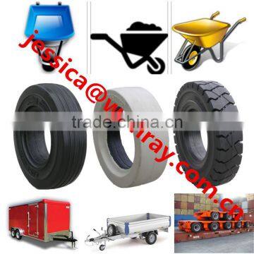 chinese tires brands Yantai WonRay 8 inch tires 4.00-8 for airport luggage trolley