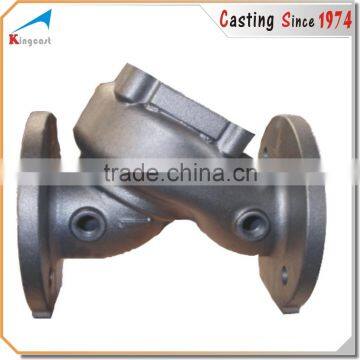 OEM Best Price Industry Casting Parts/High Quality Cross-over Bend Anodizing Casting Part/Magnetic Valve Steel Casting Part photo-6