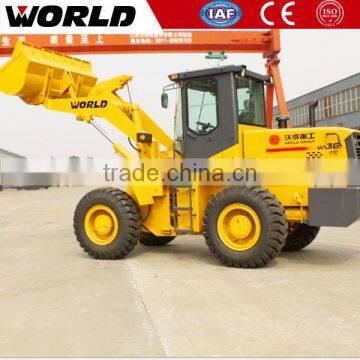 World Brand 3Ton Mini Cheap Wheel Loader With 1.8m3 Bucket Capacity photo-2