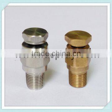 1/8",1/4",3/8" Smaller Flow Rate Hollow Cone Liquid Spray Nozzle With Removable Deflection Cap photo-2