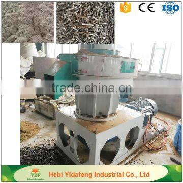 vertical ring die pellet granulating machine