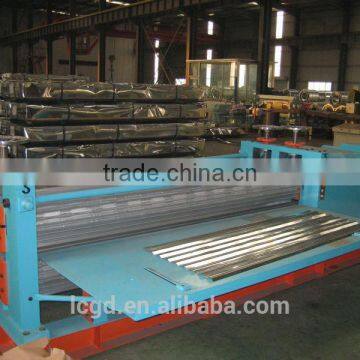 galvanized corrugated roof iron sheet making machine price