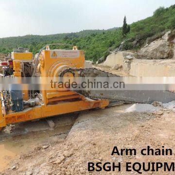 BS-LBJ2000 arm chainsaw,cutting stone arm chainsaw, chainsaw cutting marble machine