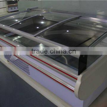 Little Vertical Display-seriesFreezer Showcase /island Type Freezer /Transparent Refrigerator photo-6