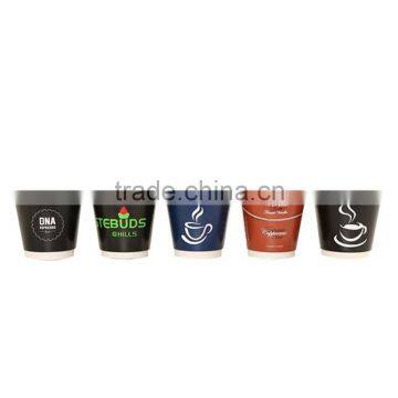 Logo Printed Disposable Christmas Party Paper Coffee Cup photo-3