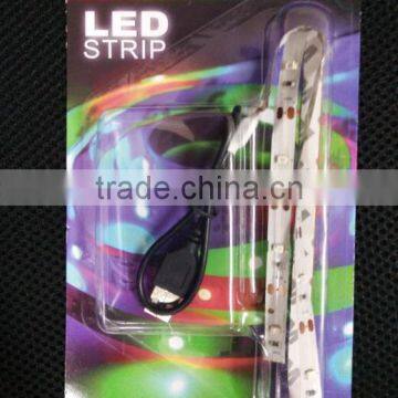 1M 30 LED light strip with USB charged