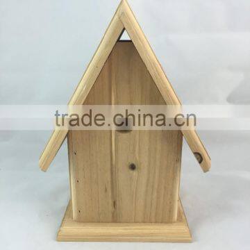 FSC derictional hot Selling wooden birdhouse /bird cage,decor garden