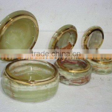 New selling attractive style ONYX JEWELRY REACTANGULARE BOXES