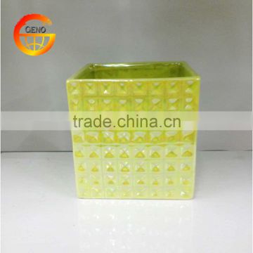 2017 Mini ceramic square pots for sale