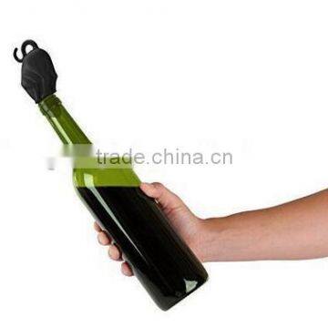 Silicone Kitty Black Cat Butt Wine Bottle Stopper photo-3