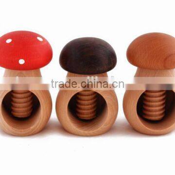 Wood Mushroom Nut Cracker photo-3