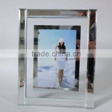 promotional wedding gift rectangle 4x6 frame,glass picture frames for home decor