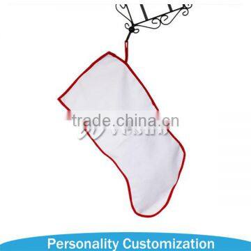 Sublimation Blank Plain Christmas Stocking for Christmas Decoration