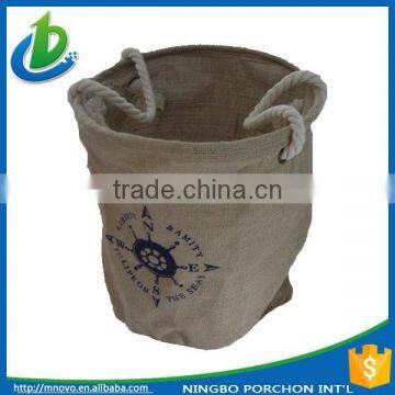 Jute cloth storage box clothing box hot on sales