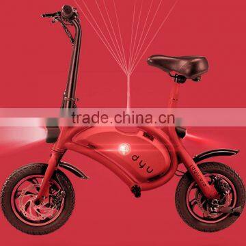 2017 New Arrival Smart Mobile APP Control Electric Mini Folding Bicycle, 12inch Foldable Electric Bicycle, 36V 350W Electro Bike photo-2