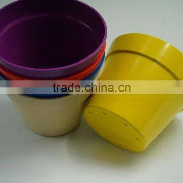 Factory Wholesale Pant Fibre Bamboo Fibre Flower Pot photo-6