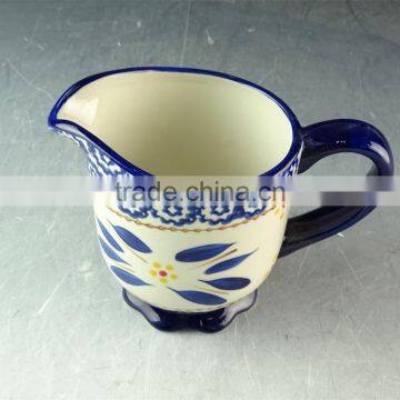 China Factory Unique Shaped Ceramic Cup With Handle, Cheap Stock Porcelain Cup for Wholesale photo-2