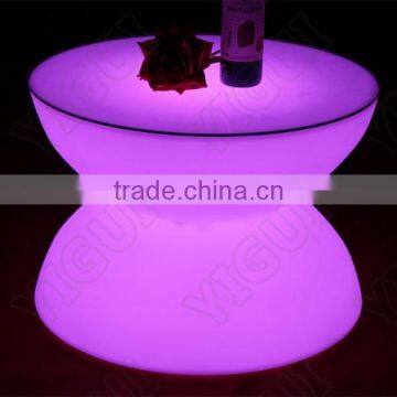 Wholesale battery power remote control glowing led bar table for night club