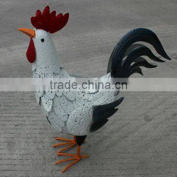 Metal Rooster Outdoor Garden Decor photo-4